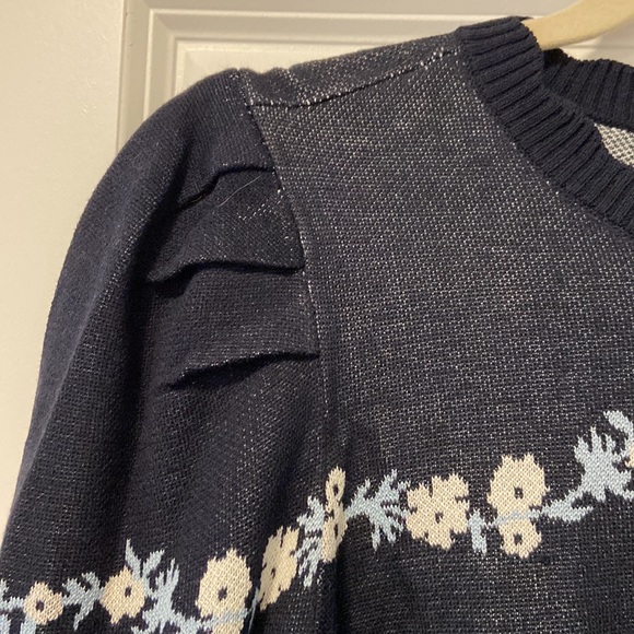 NWT Loft puff sleeve Sweater - Picture 3 of 5